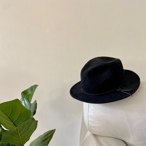 Yellow 108 Black Fedora/Ranchers hat